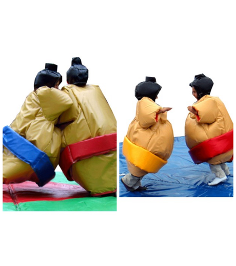 SUMO GONFLABLE ADULTE : le sport de lutte japonais en costume